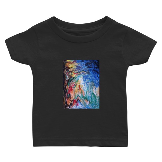 Discover Stormy Mosaic (with margin) Baby T-shirts