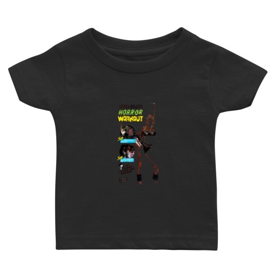 Discover Linnea Quigley&39;s Horror Workout Baby T-shirts