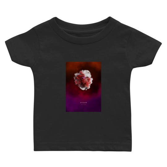 Discover Steam Sticker Baby T-shirts