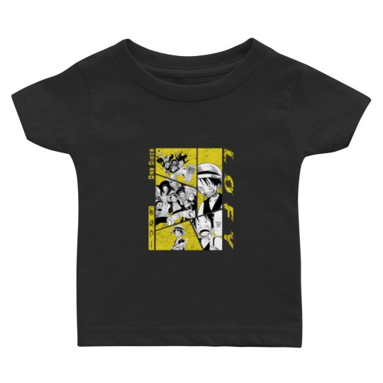 Discover Luffy - One piece-Wano Manga Vintage Baby T-shirts