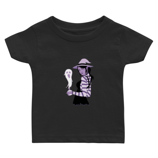 Discover Poison Witch design Sticker Baby T-shirts