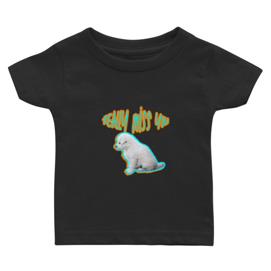 Discover REALLY MISS YOU Sticker Baby T-shirts
