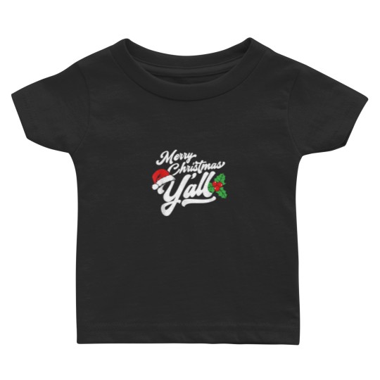 Discover Merry Christmas Y 39 All Funny Country Southern Holiday Baby T-shirts
