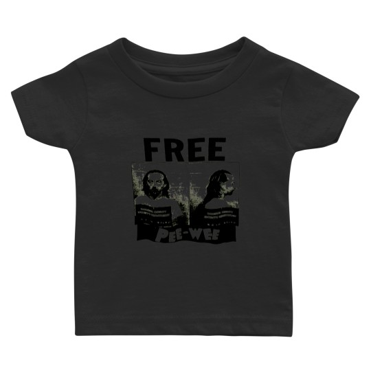 Discover Vintage 90s Free Pee Wee T   90s Free Pee Wee Paul Reubens Mug Shot Baby T-shirts