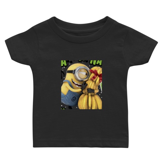 Discover Despicable Me Minion Banana Present Christmas Baby T-shirts