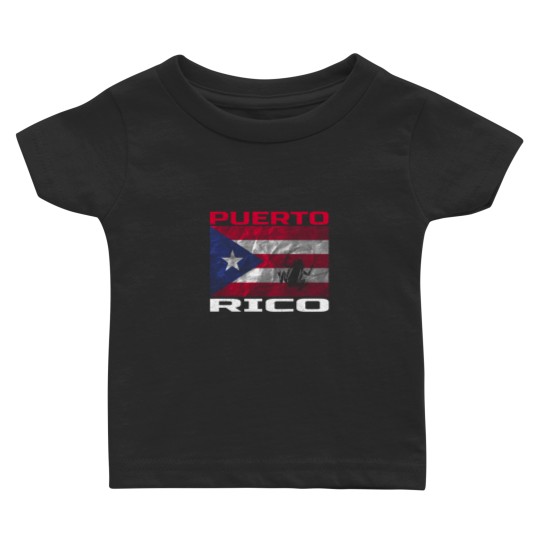 Discover Puerto Rico Flag Puerto Rico Coqui Love Boricuas and Frogs Baby T-shirts