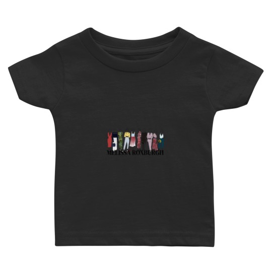 Discover Melissa Roxburgh across the years Baby T-shirts