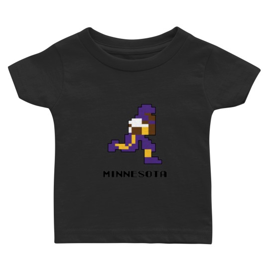 Discover 8 bit Minnesota Football Baby T-shirts