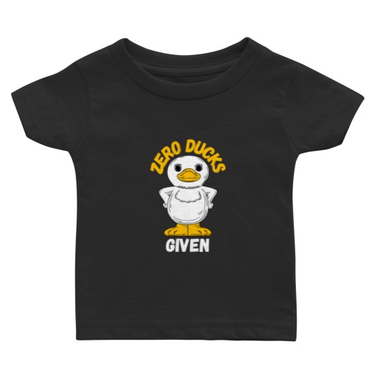 Discover zero ducks given Baby T-shirts