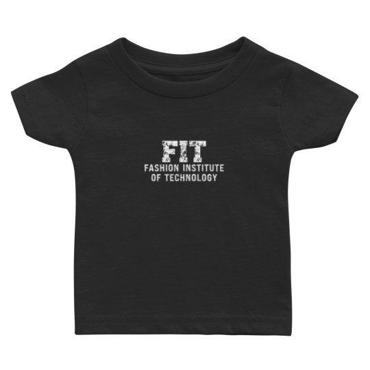 Discover Fashion Institute Of Technology - Vintage Grunge Distressed Text Baby T-shirts