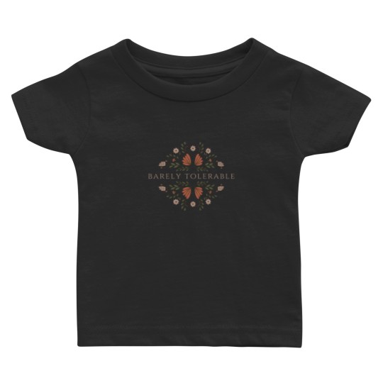 Discover Pride And Prejudice Barely Tolerable Baby T-shirts