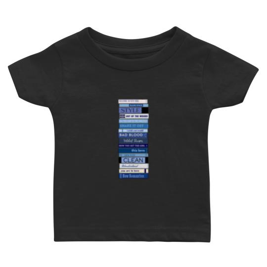 Discover 1989 Album Bookshelf Active Baby T-shirts