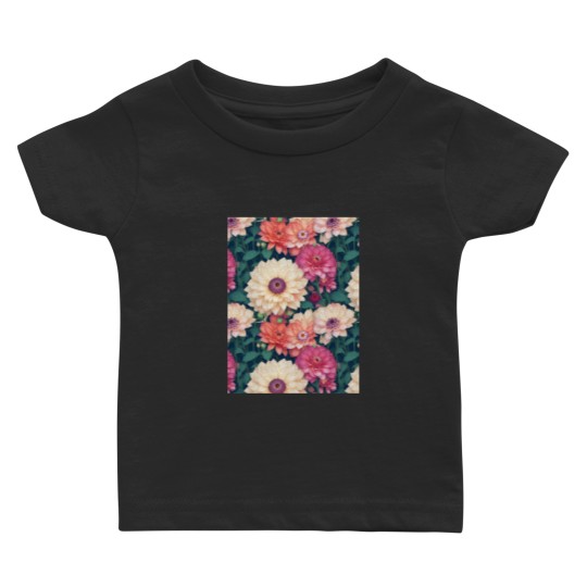 Discover Blossoming Garden Haven Graphic Baby T-shirts