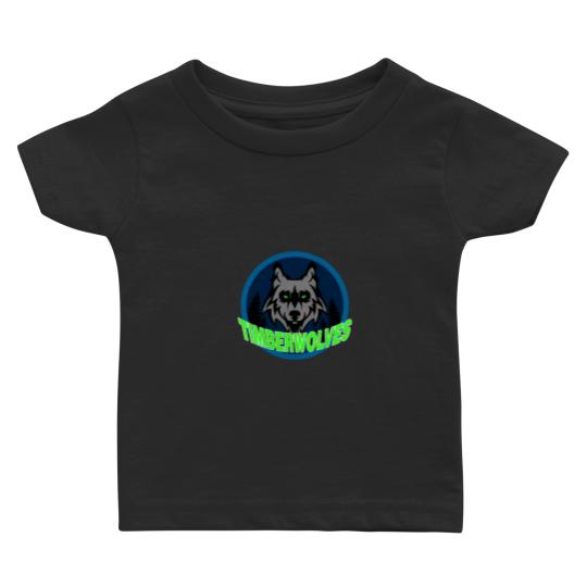 Discover Minesota Timberwolves Sticker Baby T-shirts