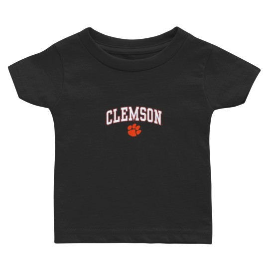Discover Clemson Tigers Arch Over Dark Heather Officially Baby T-shirts