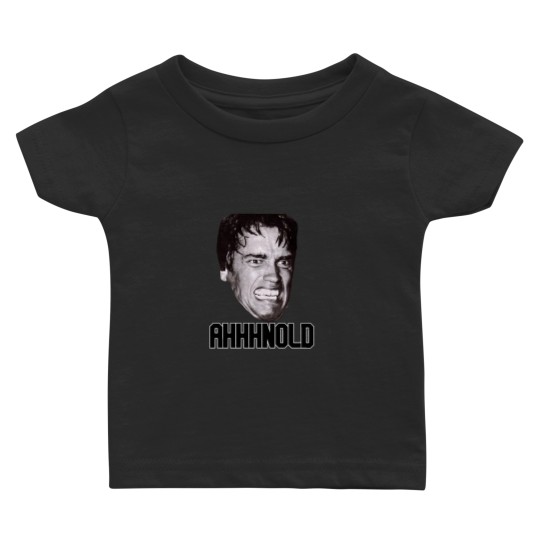 Discover Arnold Schwarzenegger AHHHNOLD! Baby T-shirts