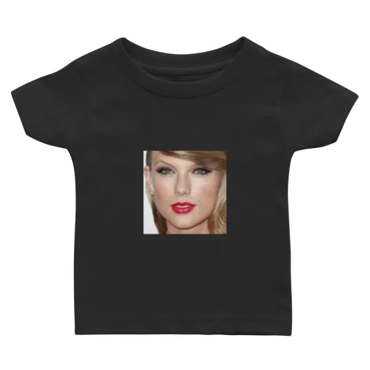 Discover Taylor7 Swift Makeup_ Black Eyeshadow, Red Eyeshadow & Red Lipstick _ Steal Her Style Baby T-shirts
