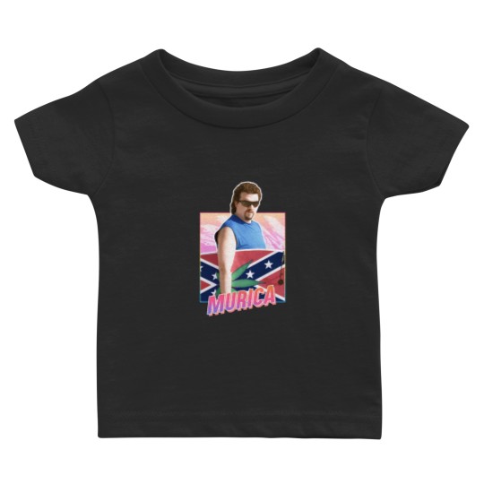 Discover Murica - Kenny Powers - 80s design Baby T-shirts