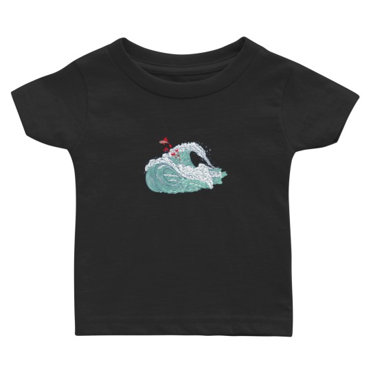 Discover Ponyo waves Active Baby T-shirts