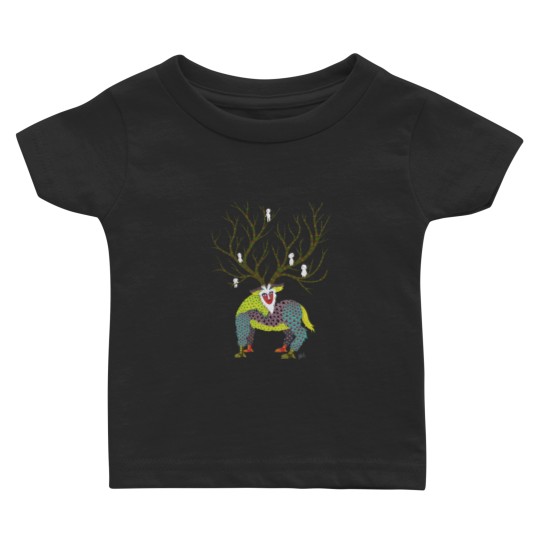 Discover Princess Mononoke Stylised Forest SpiritActive Baby T-shirts
