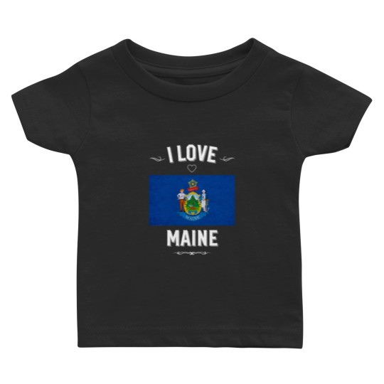 Discover I Love Maine Baby T-shirts
