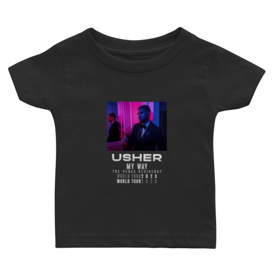 Discover Usher My Way Tour Baby T-shirts