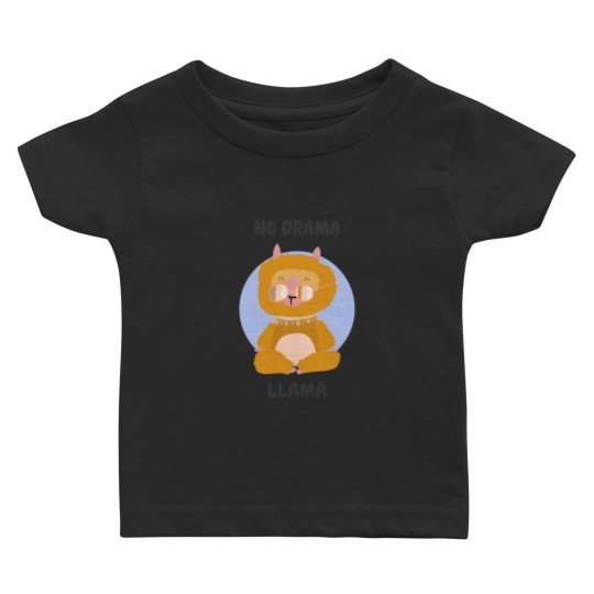 Discover No drama be llama Active Baby T-shirts