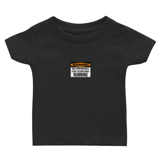 Discover Running Sticker Baby T-shirts