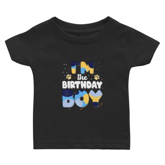 Discover Im The Birthday Boy Dog Family Matching Baby T-shirts