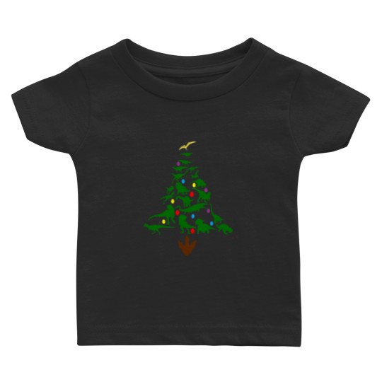 Discover Jurassic Christmas Baby T-shirts