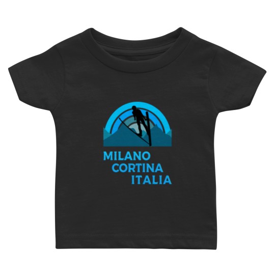 Discover Milano Cortina Italia Baby T-shirts