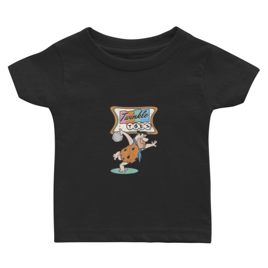 Discover The Flintstones Twinkle Toes Fred Flintstone Bowling Alley Baby T-shirts