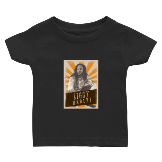 Discover Vintage Aesthetic Ziggy Marley Reggae Baby T-shirts