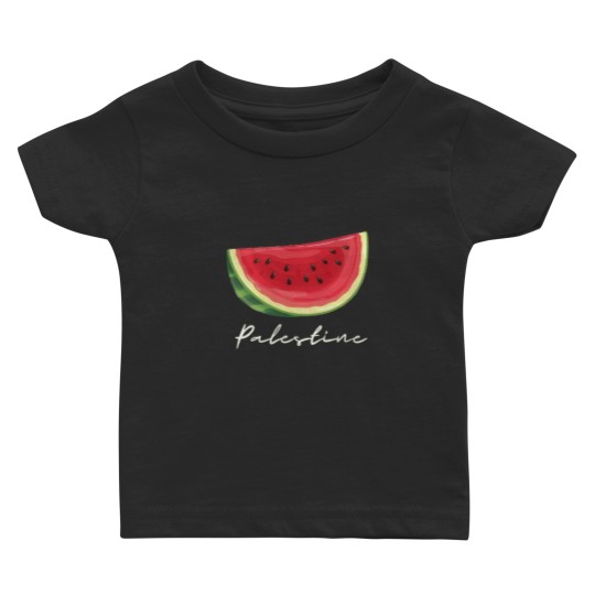 Discover Palestine Watermelon Baby T Shirts, Palestine Flag Baby T Shirts