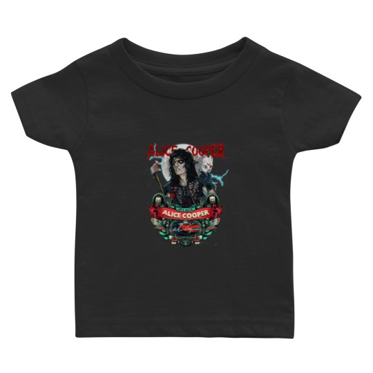 Discover Signature Alice Cooper He's Back Baby T Shirts, Alice Cooper Vintage