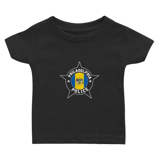 Discover Philadelphia Police T  - Philadelphia flag Baby T Shirts