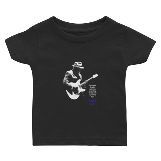 Discover Buddy Guy silhouette Baby T Shirts