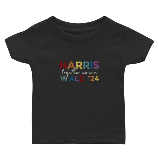 Discover Harris Walz V-Neck Baby T-Shirt 2024 - Kamala