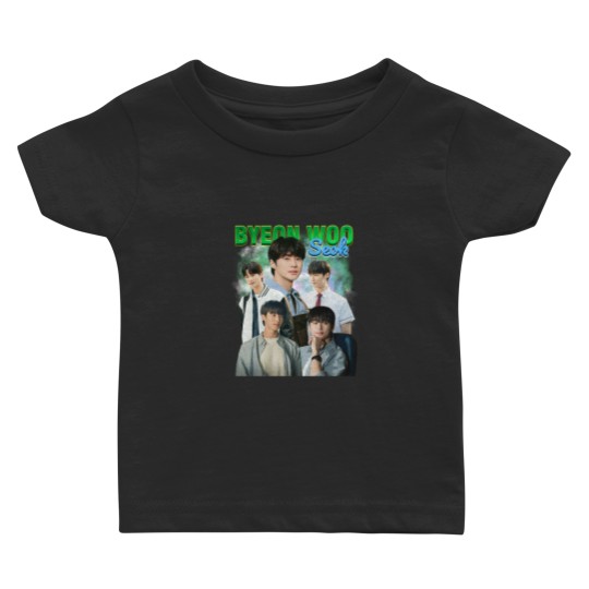 Discover limited-seok-byeon-woo-kdrama-korean Baby T Shirts
