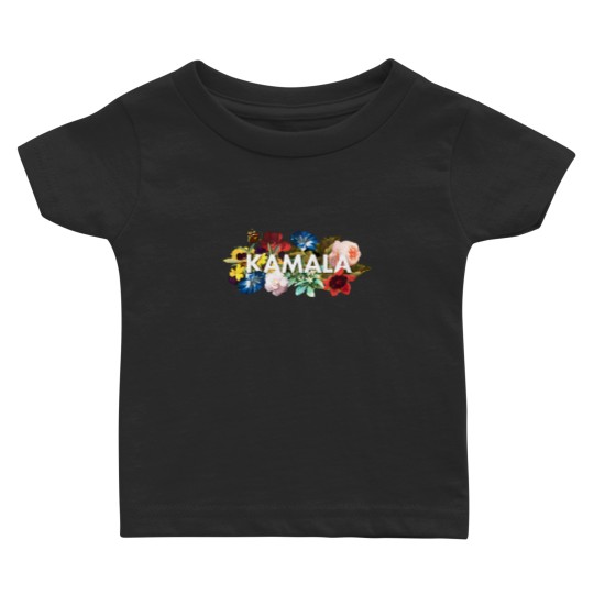 Discover Kamala Harris Vintage Floral Feminine First Female President Baby T Shirts