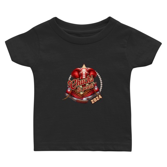 Discover Delta Chucks and Pearls Baby T Shirts