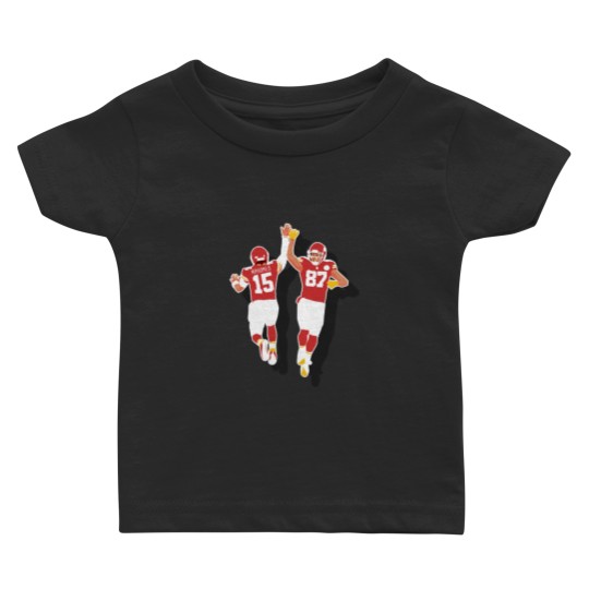 Discover Mahomes and Travis kelce teammate Baby T Shirts