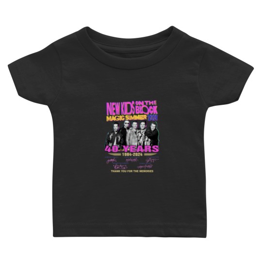 Discover NKids On The Block Tour 2024 Baby T Shirts