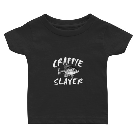 Discover CRAPPIE slayerr  (3) Baby T Shirts
