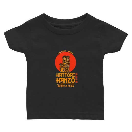 Discover Cult Movie Kill Bill Hattori Hanzo - Unisex Fashion Baby T Shirts