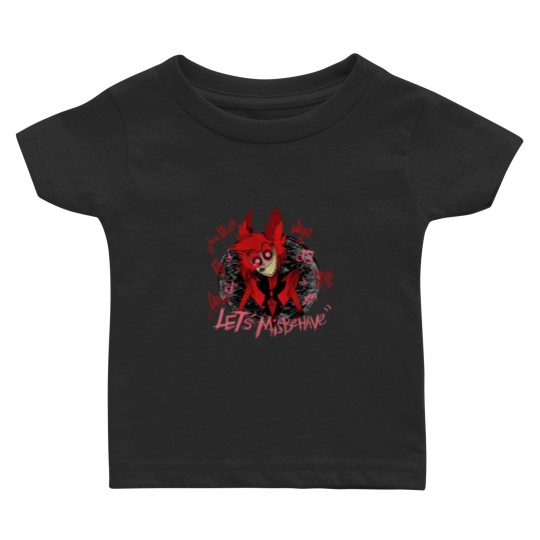 Discover Alastor Baby T-Shirt - Let's Misbehave Design