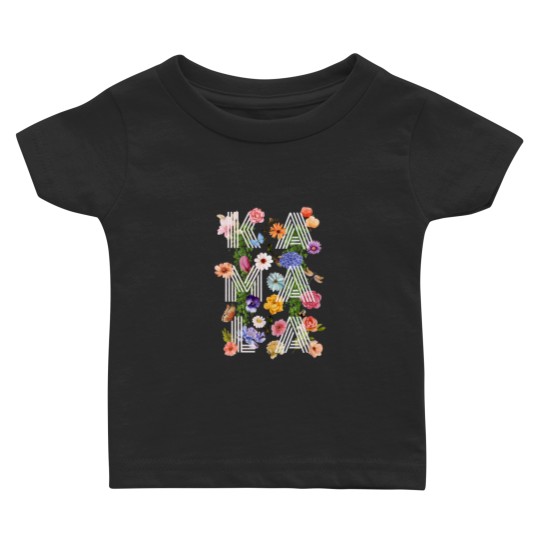 Discover Kamala Harris 2024 Botanical Baby T-Shirts Wildflower Collection