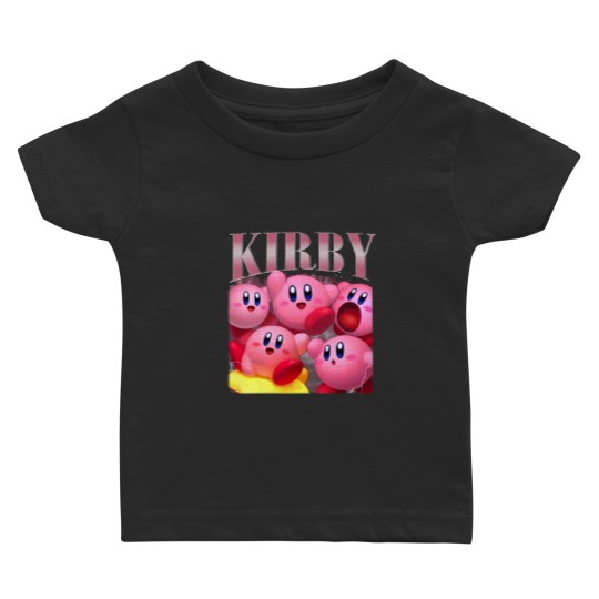 Discover Cute Vintage Kirby Baby T-Shirt - Fun and Playful