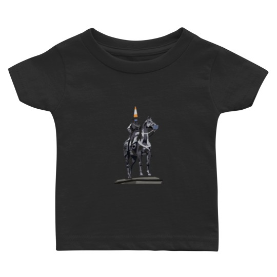 Discover Duke of Wellington Statue Wearing Face Masks Baby T Shirts