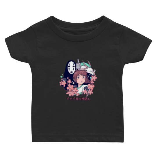 Discover Vintage 90s Spirited Away Baby T-Shirt - Artistic Design
